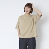 DAYS/5分袖ボートネックプルオーバー